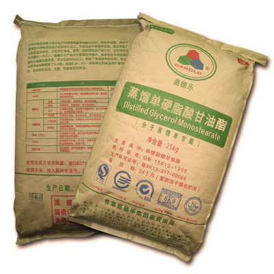 E471 Protein İçecek Katkı Maddesi Damıtılmış Gliserol Monostearat Emülgatör 123-94-4